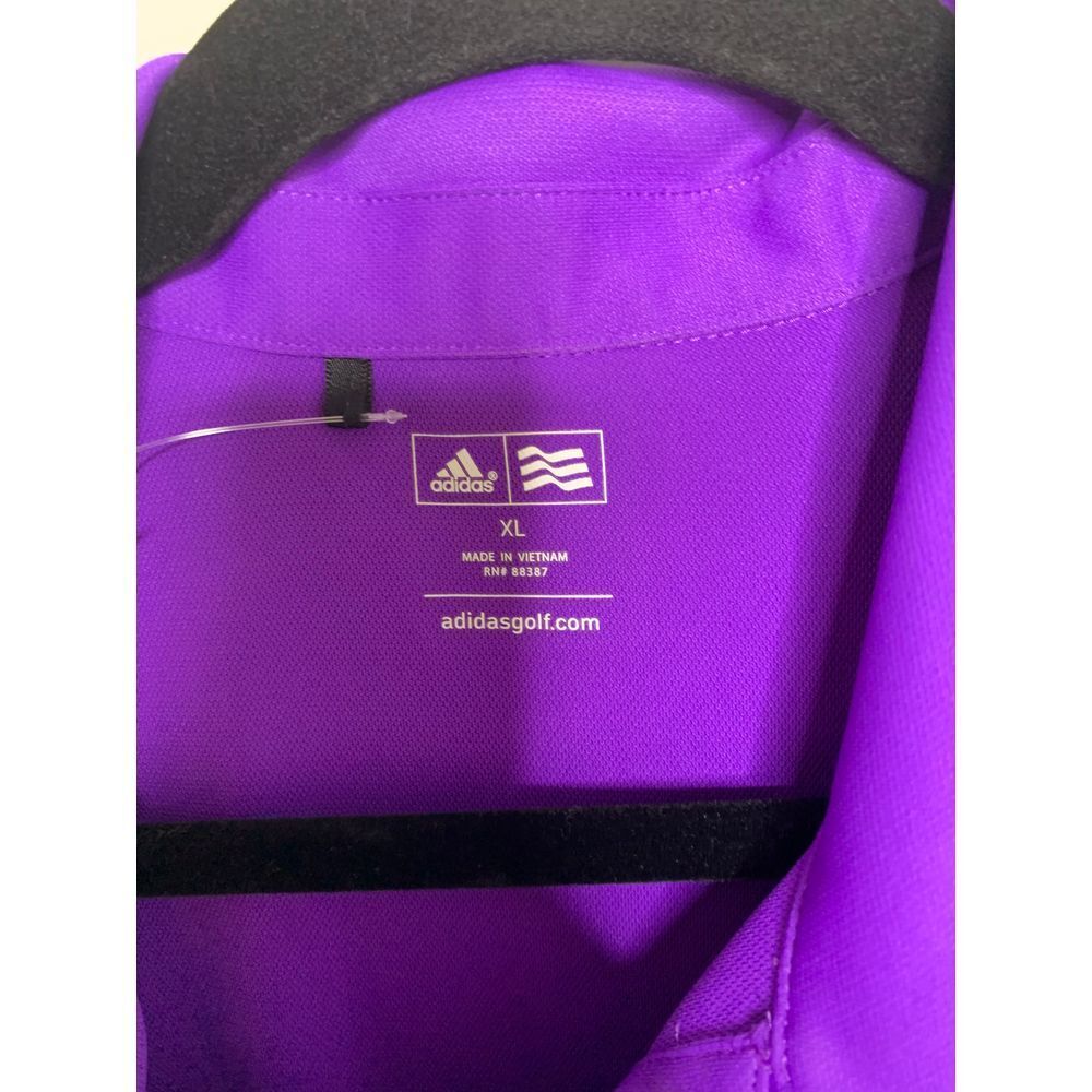 Adidas Purple Athletic Tennis Golf romper Striped Sporty Performance shortall XL - Picture 6 of 8